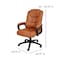 Flash Furniture 400 lb. Big & Tall Brown LeatherSoft Office Chair CX-1179H-BR-GG - alternate 2